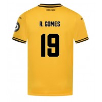 Echipament fotbal Wolves Rodrigo Gomes #19 Tricou Acasa 2024-25 maneca scurta